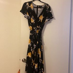Size 22 Lane Bryant Midi dress. Worn once, like new.